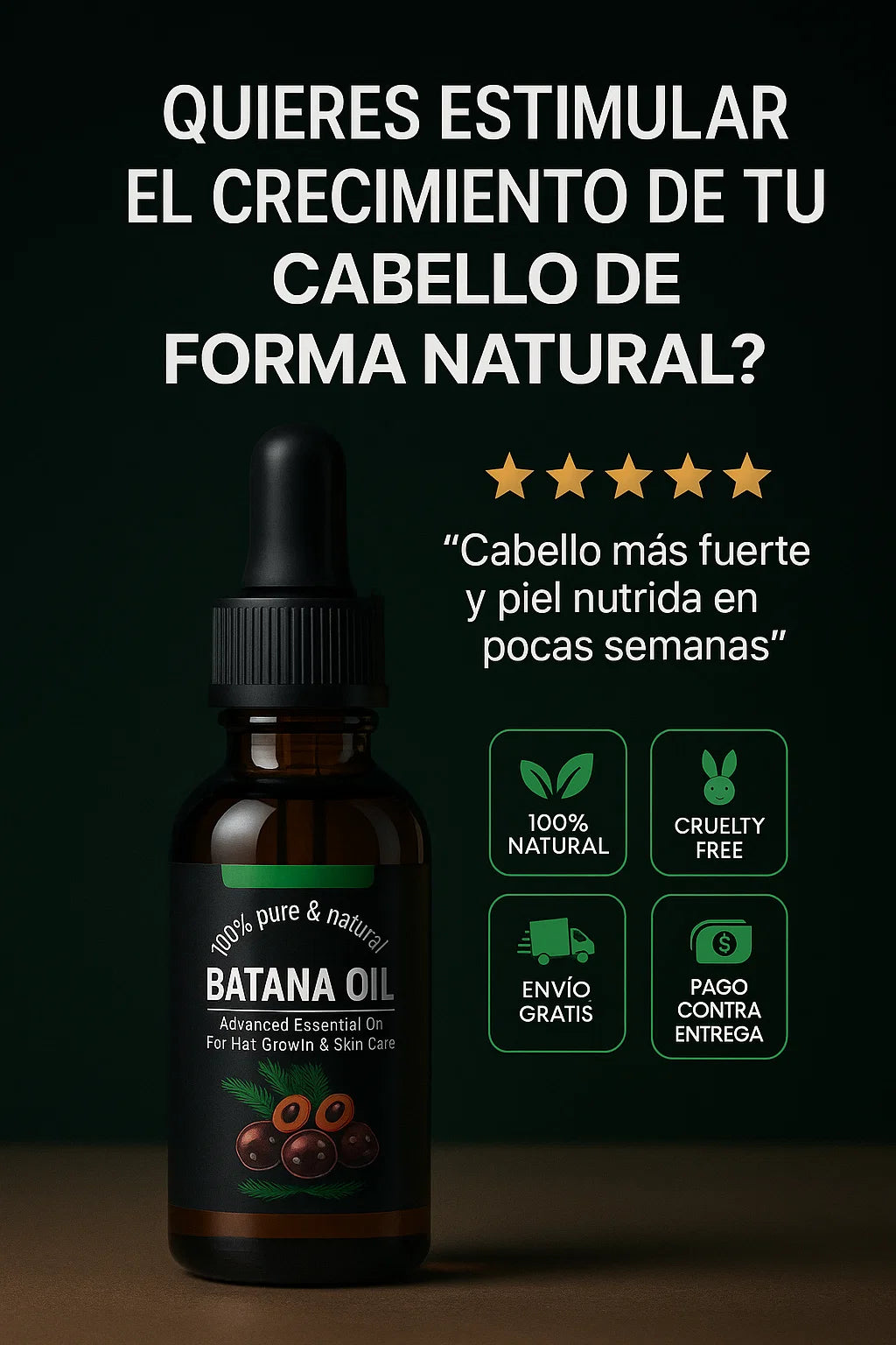 SHAMPOO & ACEITE DE BATANA® + ENVÍO GRATIS