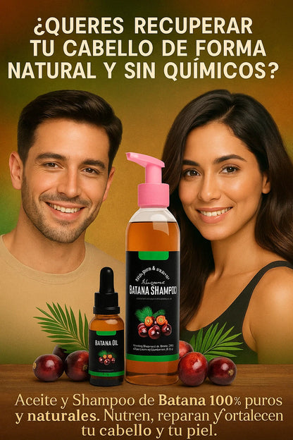SHAMPOO & ACEITE DE BATANA® + ENVÍO GRATIS